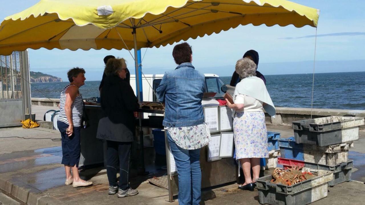 La Plage en Normandie Pourville-sur-Mer Extérieur photo